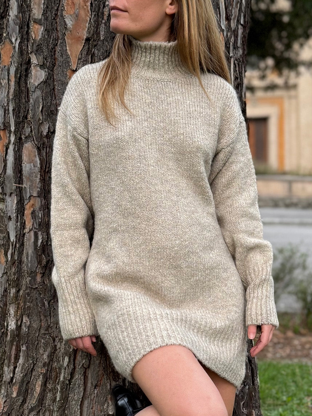 cozy sweater dress Teddy Sweater