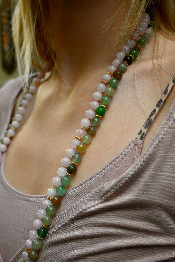 SAJE | Green Agate Mala