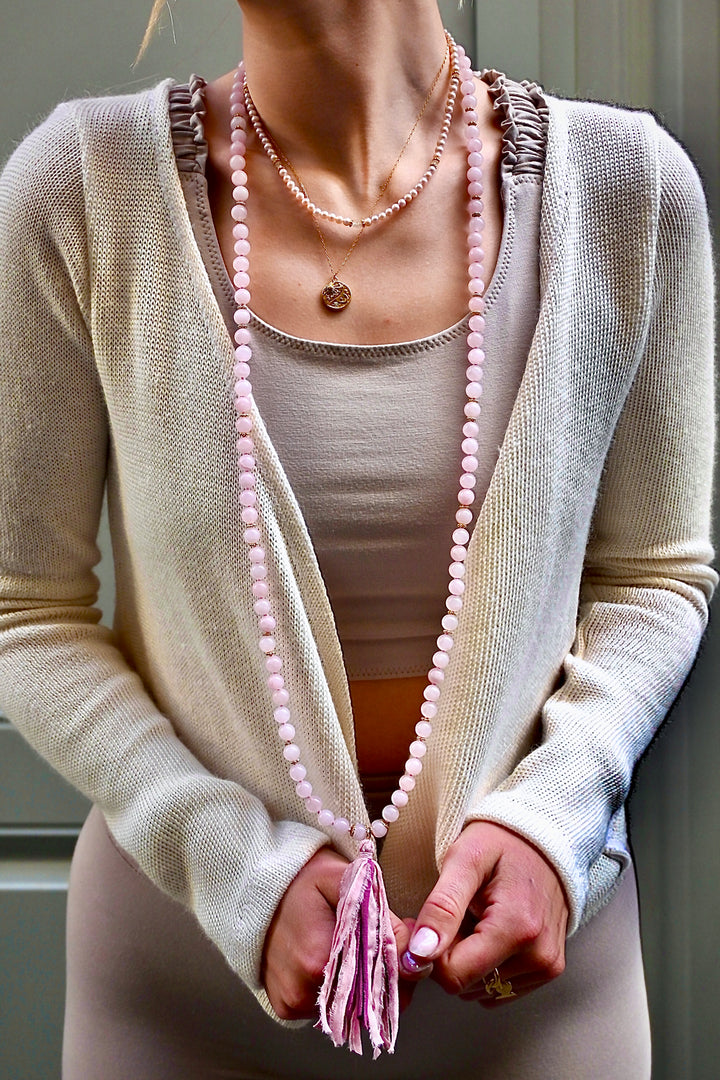 BLUSH | Rose Quartz Mala