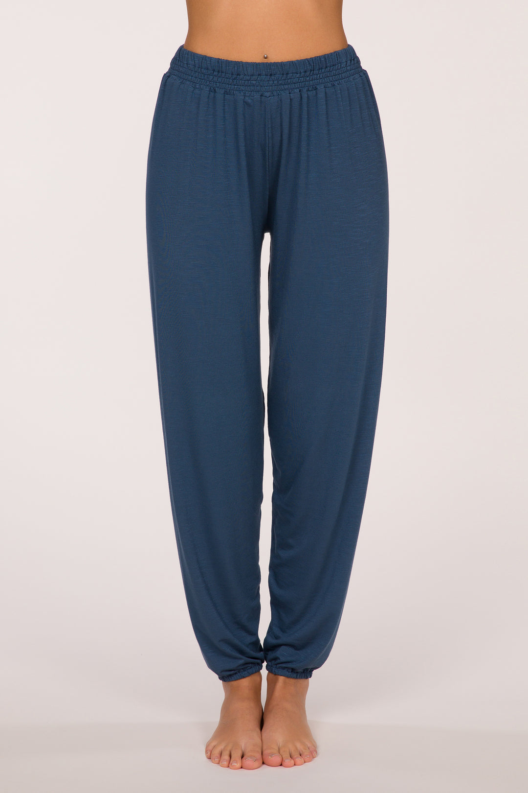 Bali Meditation Pants - Blueberry blue