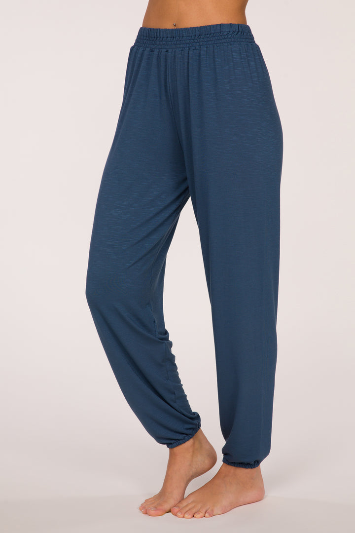 Bali Meditation Pants - Blueberry blue